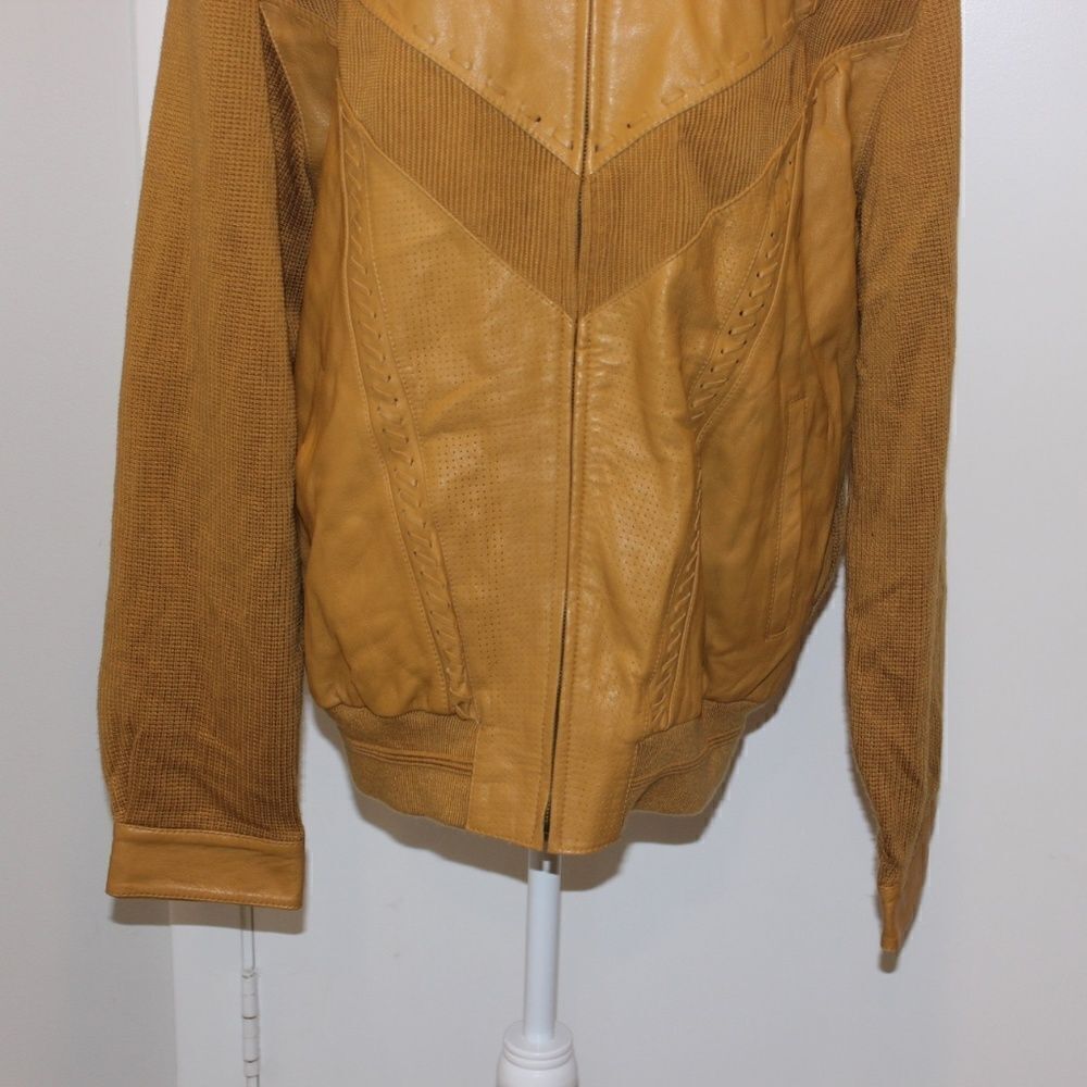 Maxini Leather Jacket Men Size Large - Picture 6 of 16